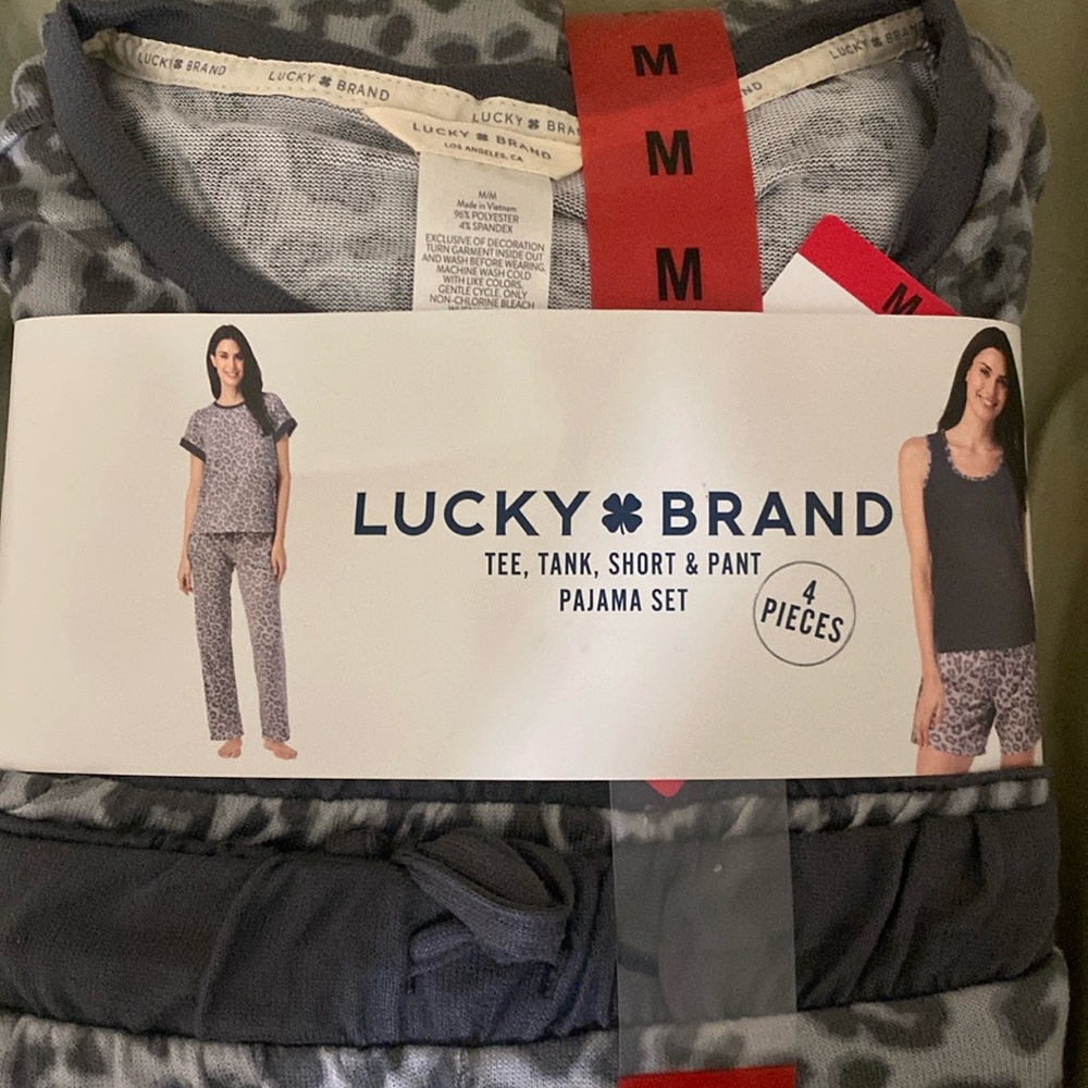 Lucky Brand 4 Piece PJ set